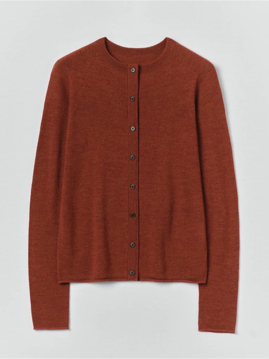 Toast Sweaters - Toast Wool-Cashmere Neat Cardigan